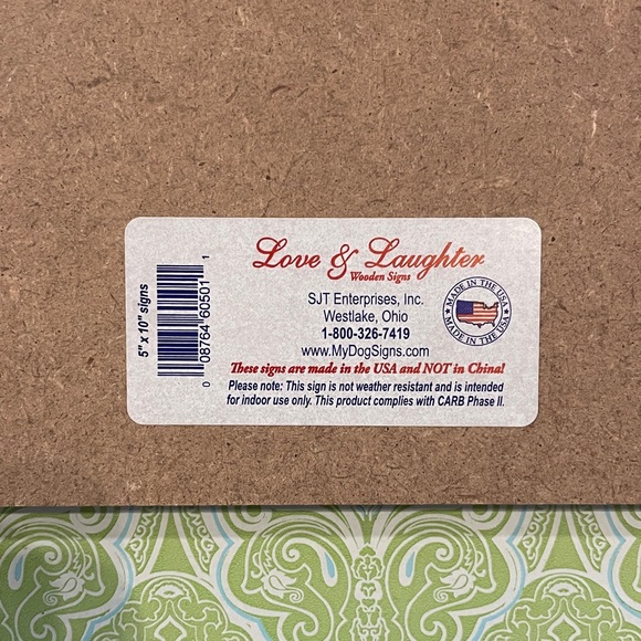 Yellow Lab Wall Sign - Picture 2 of 2